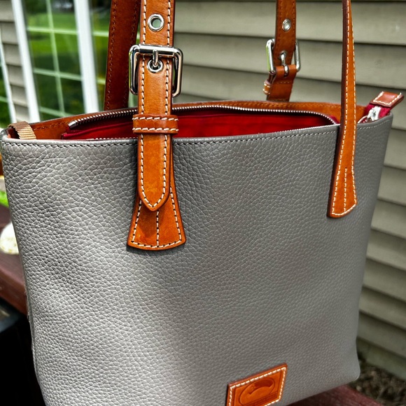 Grey gray Dooney and Bourke Bag - Picture 6 of 13